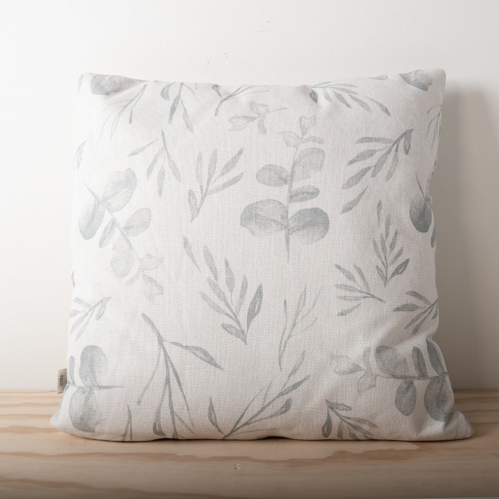 K&Co Printed Cushion - Dancing Leaves